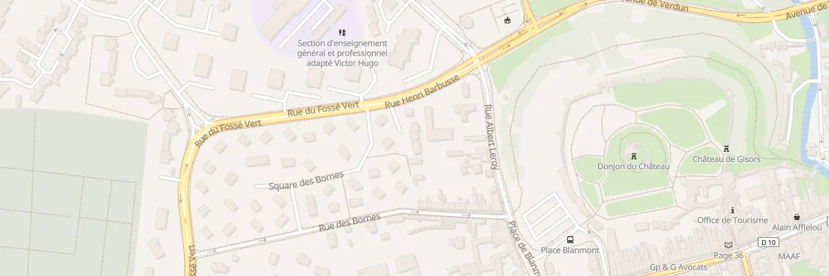 Plan du 18T Rue Henri Barbusse à Gisors