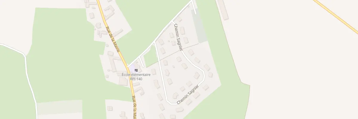 Plan du 22 Che Sagnier Res Courts Dizeaux à Boisjean