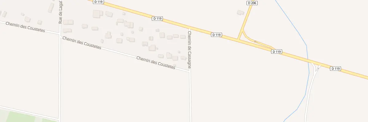 Plan du 22 Che des Coustetes à Rieucros