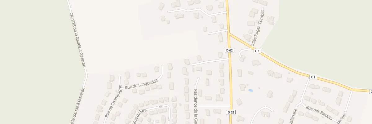 Plan du 34T Rte de la Gare à Gazeran