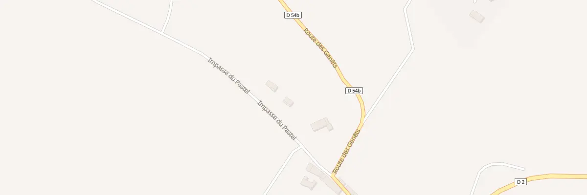 Plan du 9001 Lascostes à Beauville