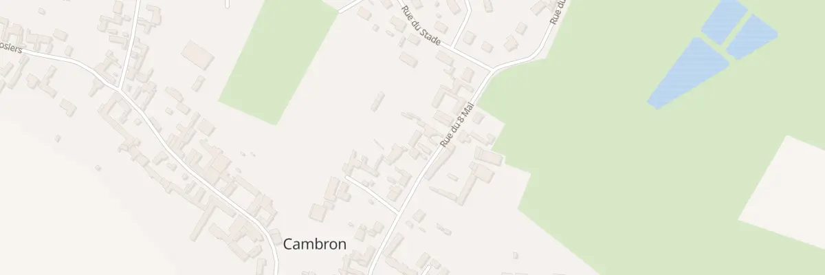 Plan du 21 Rue du Huit Mai à Cambron