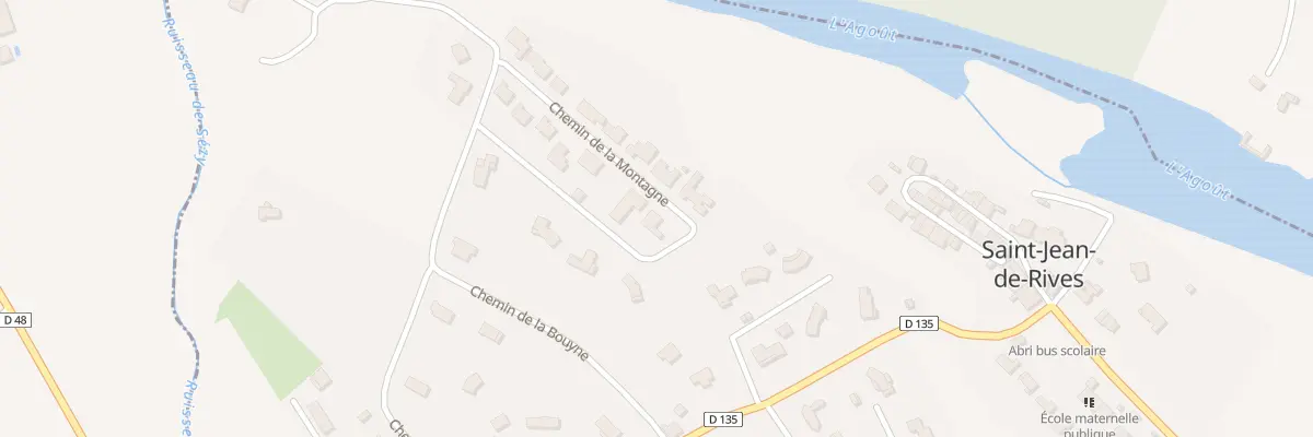 Plan du 15 Che de la Montagne à Saint-Jean-de-Rives
