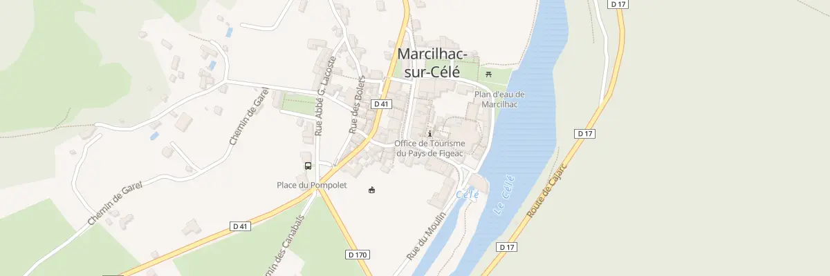 Plan du 15 Rue des Remparts à Marcilhac-sur-Célé