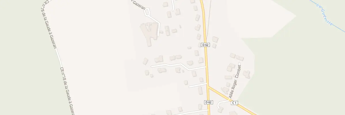 Plan du 26B Rte de la Gare à Gazeran