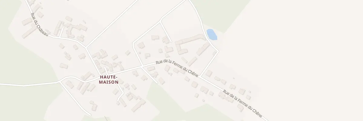 Plan du 13 Rue de la Ferme du Chêne à Orphin