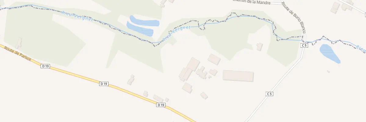 Plan du 3005 Rte de Parisot à Puycelsi