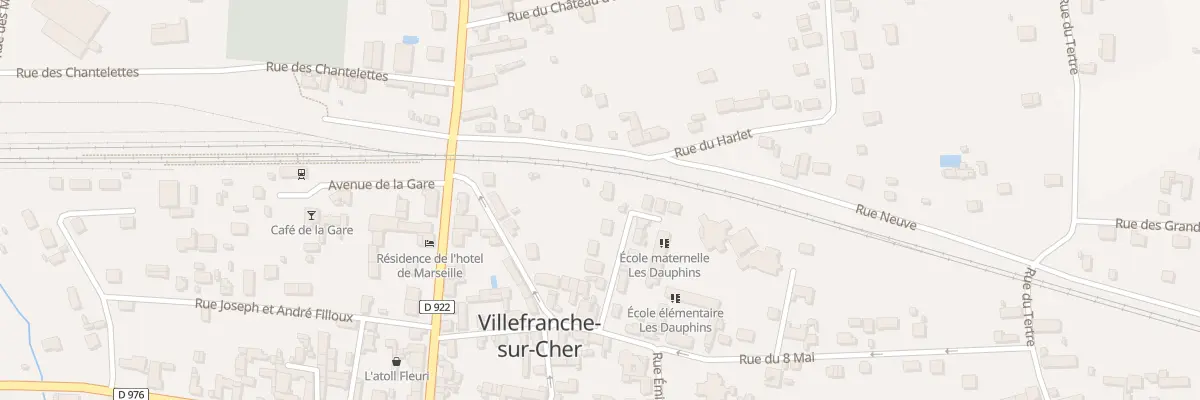 Plan du 4 Imp du Harlet à Villefranche-sur-Cher