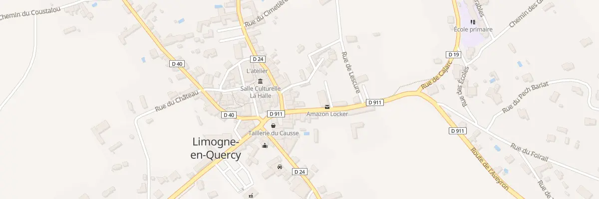 Plan du 6 Rue de Cénevières à Limogne-en-Quercy