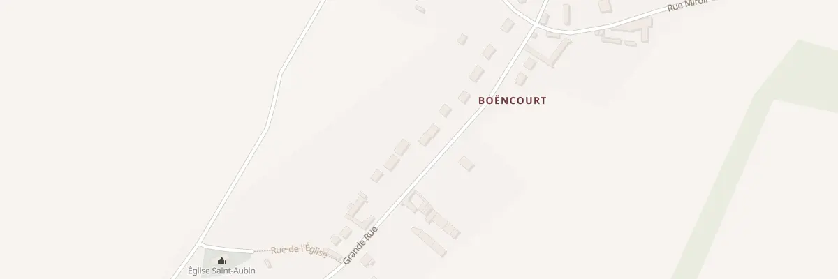 Plan du 23 Gr Grande Rue à Béhen