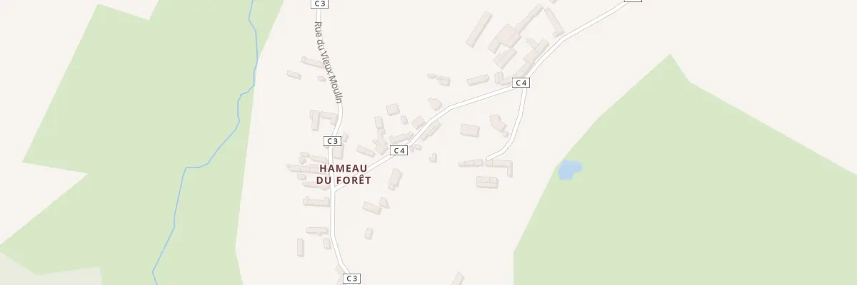 Plan du 6 Rue du Bois Roux à Ferrières-en-Bray