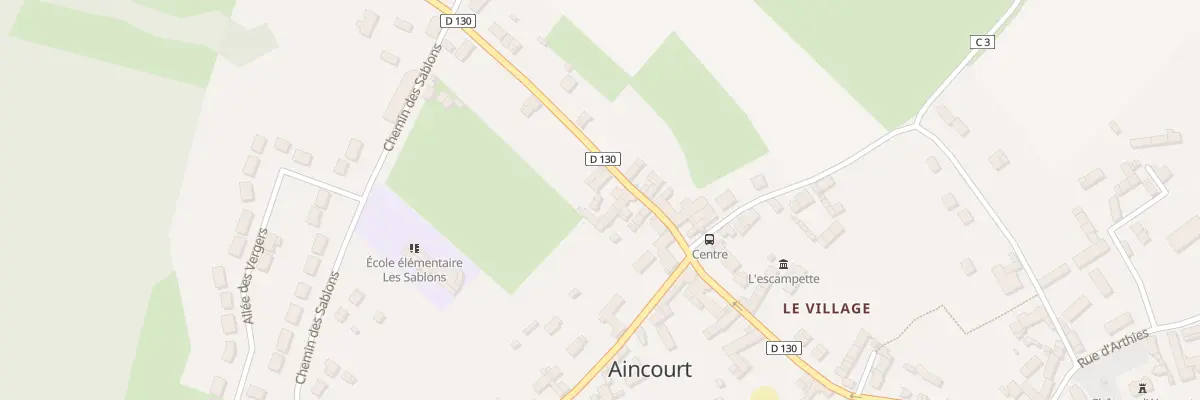 Plan du 31 Rue de la Bucaille à Aincourt
