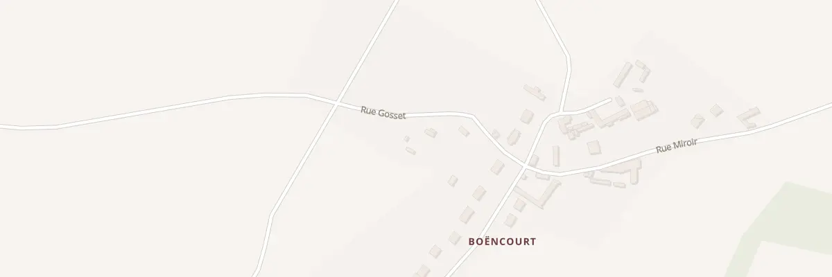 Plan du 5 Rue Gosset à Béhen