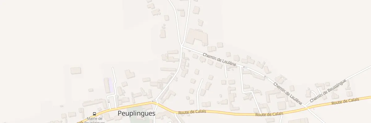 Plan du 122 Rue du Moulin à Peuplingues