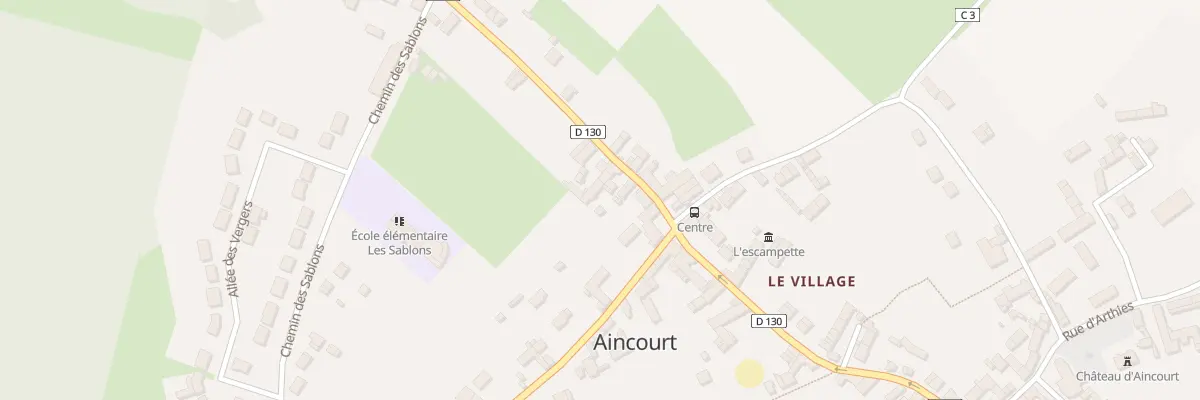 Plan du 27 Rue de la Bucaille à Aincourt