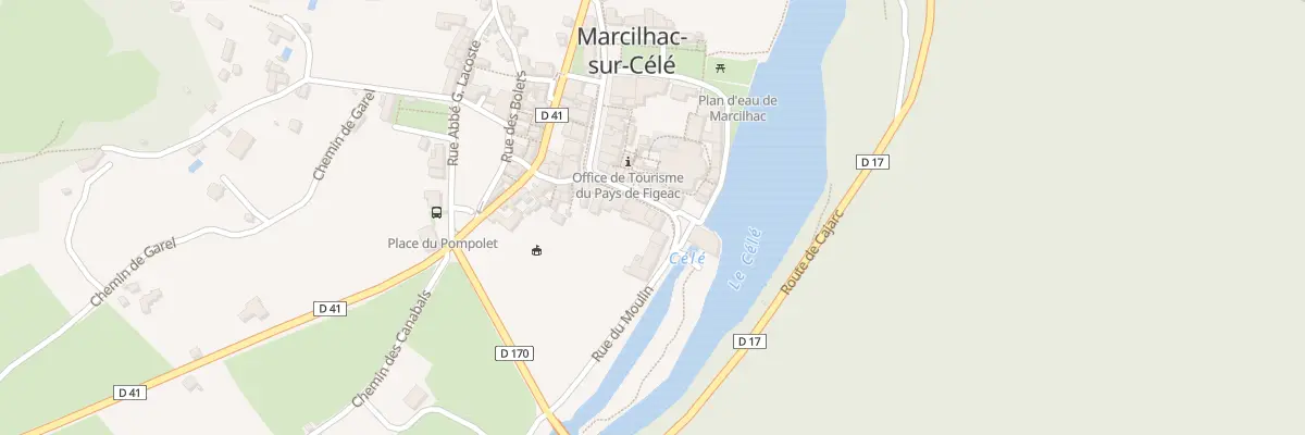 Plan du 20 Rue des Remparts à Marcilhac-sur-Célé