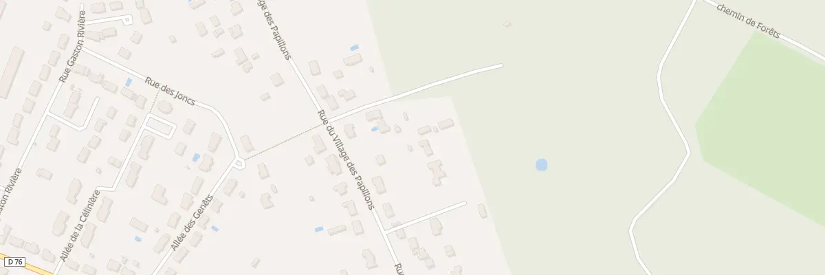 Plan du 39 Rue du Village des Papillons à Romorantin-Lanthenay