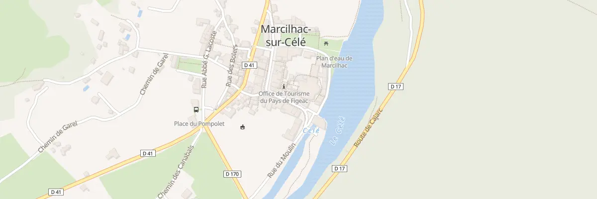 Plan du 23 Rue des Remparts à Marcilhac-sur-Célé
