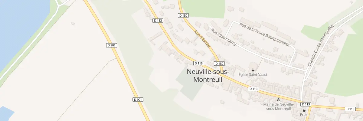Plan du 49 Rue de Boulogne à Neuville-sous-Montreuil