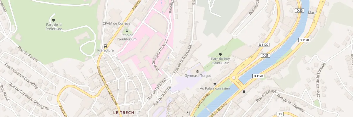 Plan du 9001 Imp du Ruisseau à Tulle