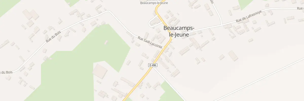 Plan du 3 Rue d’Aumale à Beaucamps-le-Jeune