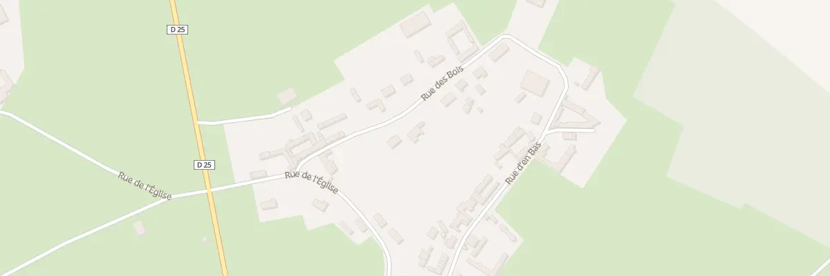 Plan du 4 Rue des Bois à Doudelainville