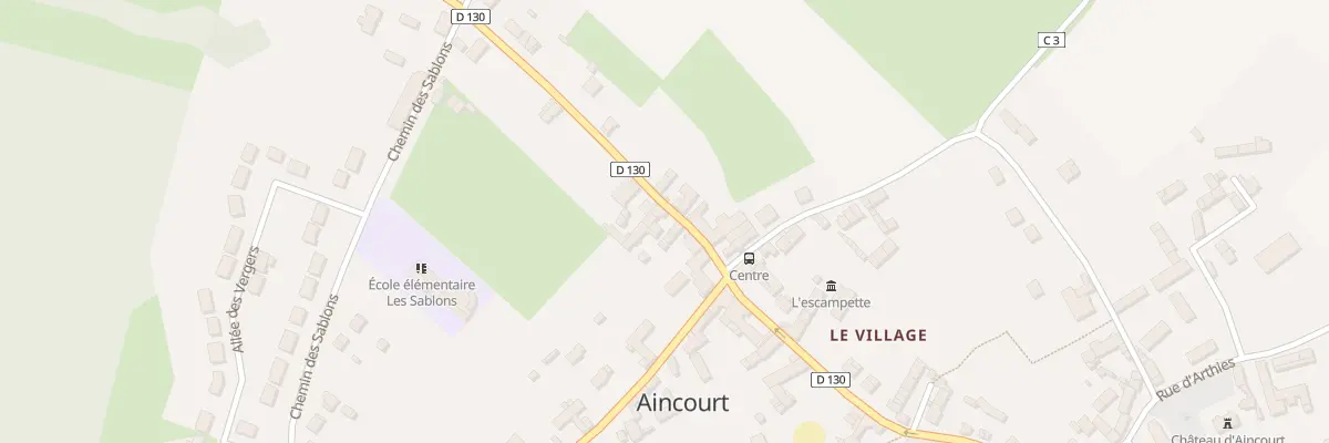 Plan du 29 Rue de la Bucaille à Aincourt