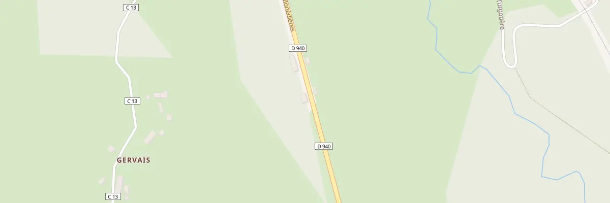 Plan du 5112 Gervaix à Eymoutiers