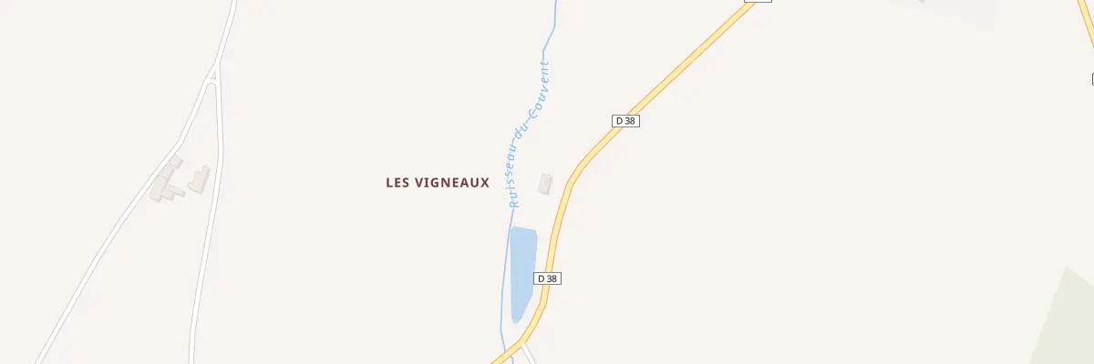 Plan du 1 Les Vigneaux à Mouhers