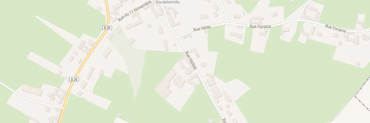 Plan du 6 Rue Herbet à Doudelainville