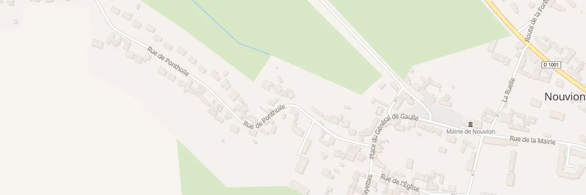 Plan du 14 Rue de Ponthoile à Nouvion