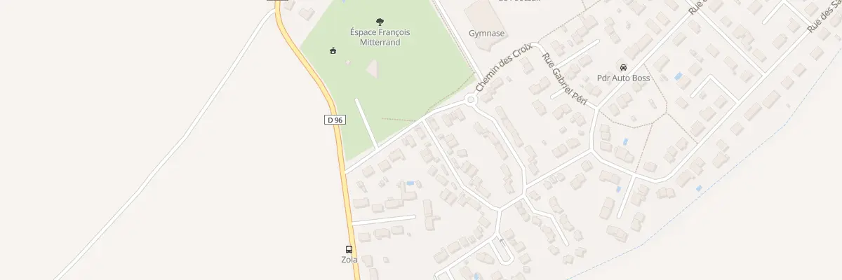 Plan du 30 Rue Victor Hugo à Montierchaume