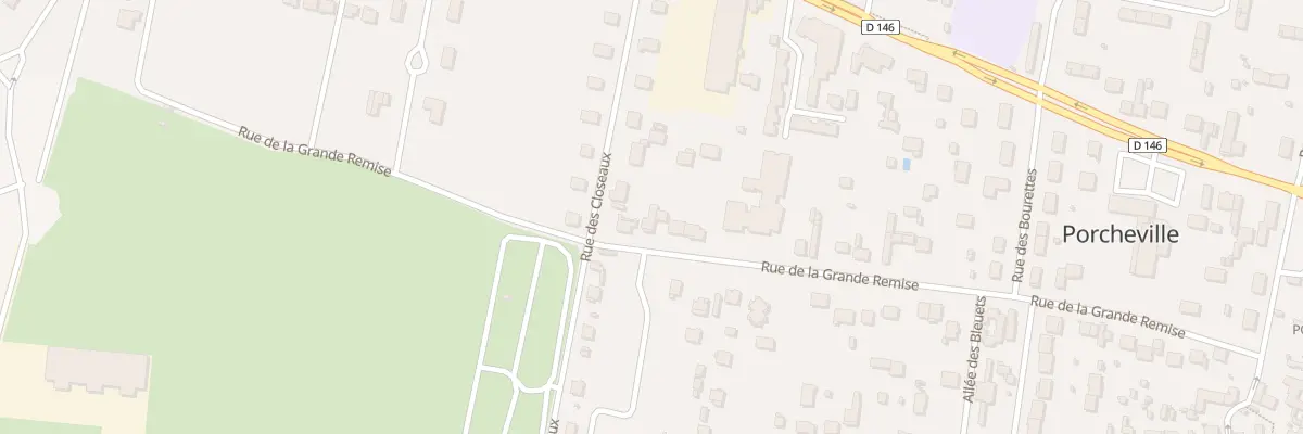Plan du 64 Rue de la Grande Remise à Porcheville