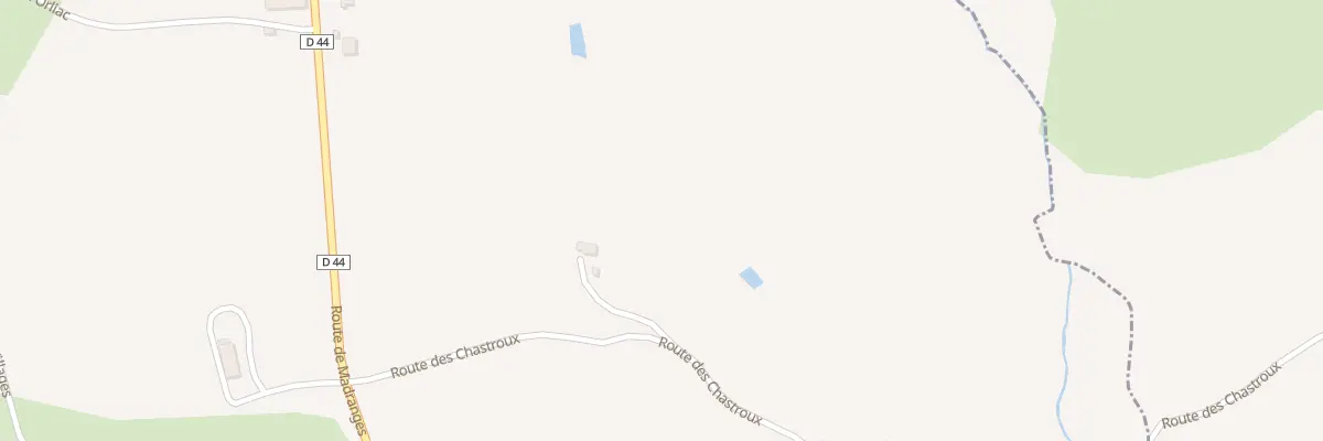 Plan du 5522A Combe Robert à Chamboulive