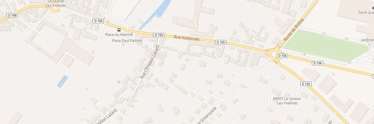 Plan du 15 Rue Nationale à La Queue-les-Yvelines