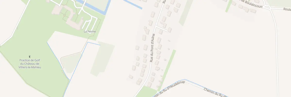 Plan du 16 Rue du Pont d’Aulne à Villiers-le-Mahieu