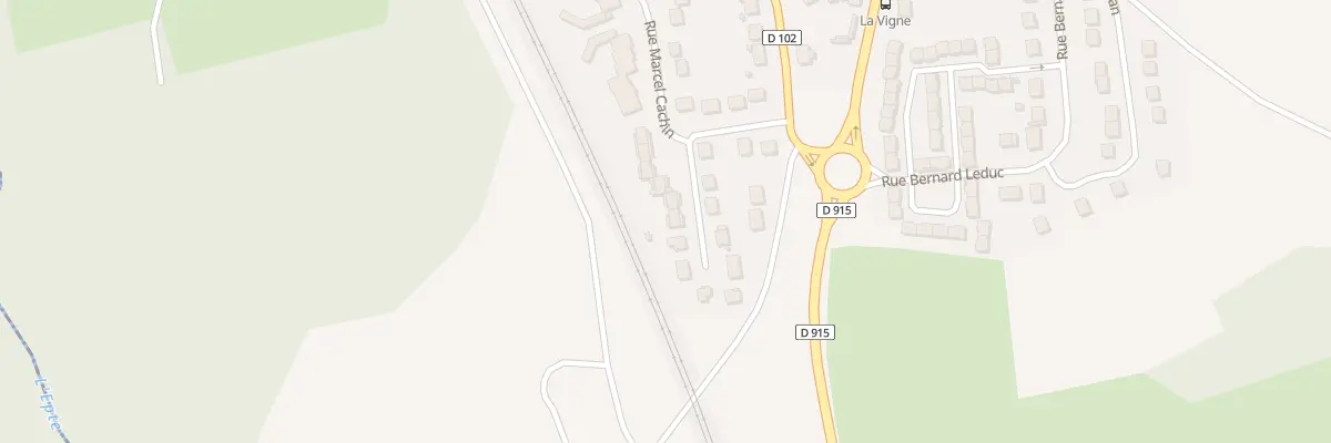 Plan du 40 Rue Marcel Cachin à Sérifontaine