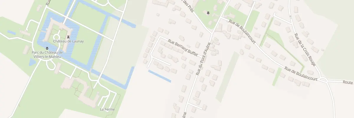 Plan du 17 Rue Bernard Buffet à Villiers-le-Mahieu