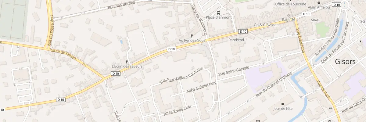 Plan du 5 Rue du Faubourg de Neaufles à Gisors