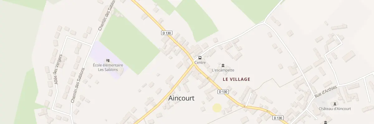 Plan du 21 Rue de la Bucaille à Aincourt