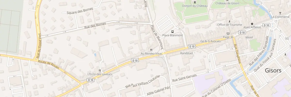 Plan du 4 Rue du Faubourg de Neaufles à Gisors