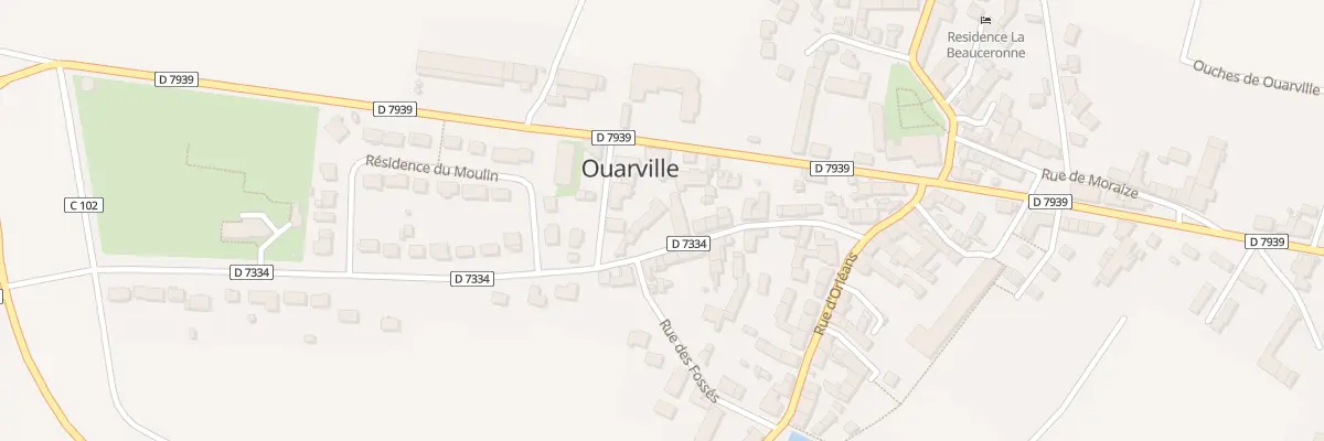 Plan du 26 Rue de Chartres à Ouarville
