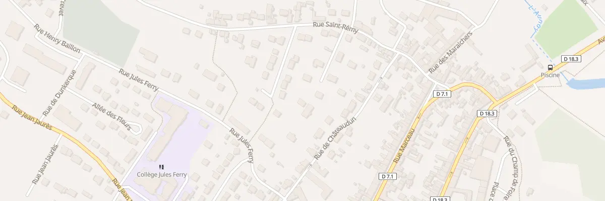 Plan du 23B Rue Saint Remy à Auneau-Bleury-Saint-Symphorien