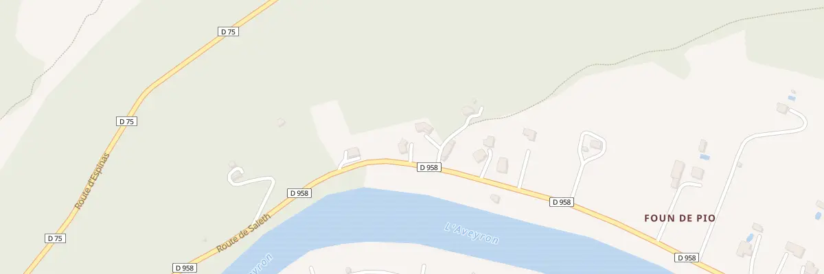 Plan du 6343 Foun de Pio à Saint-Antonin-Noble-Val