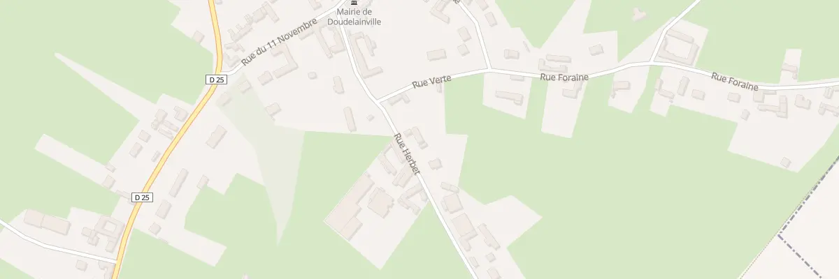 Plan du 5 Rue Herbet à Doudelainville