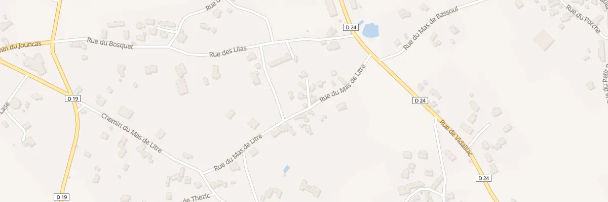 Plan du 138 Rue du Mas de Litre à Limogne-en-Quercy