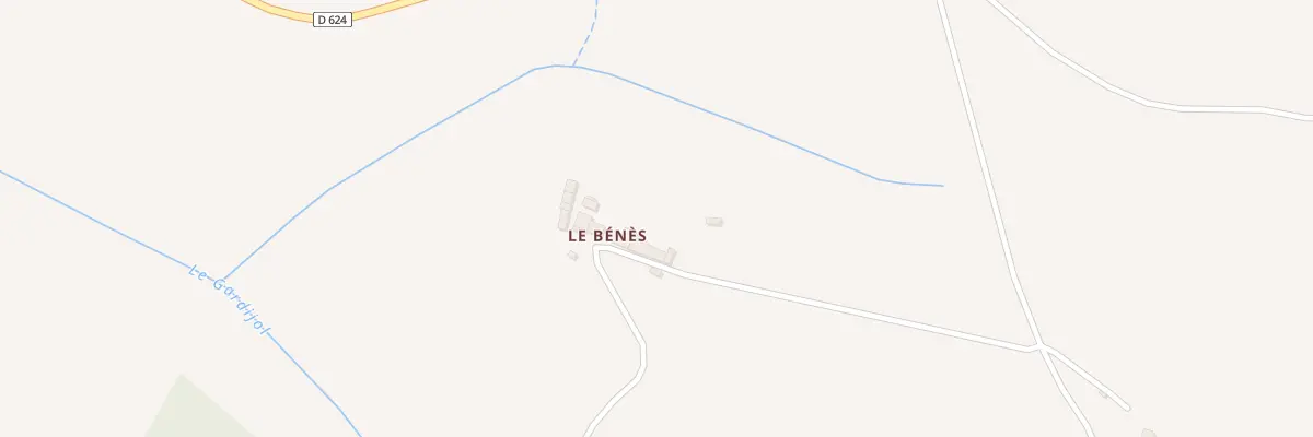 Plan du 33 Le Benez à Sainte-Camelle