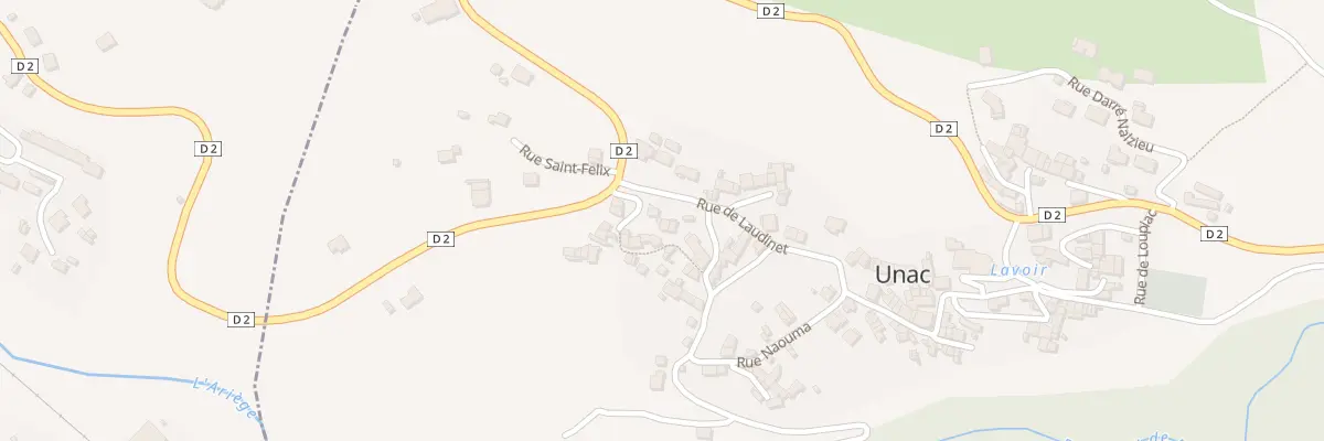 Plan du 16 Unac Village à Unac