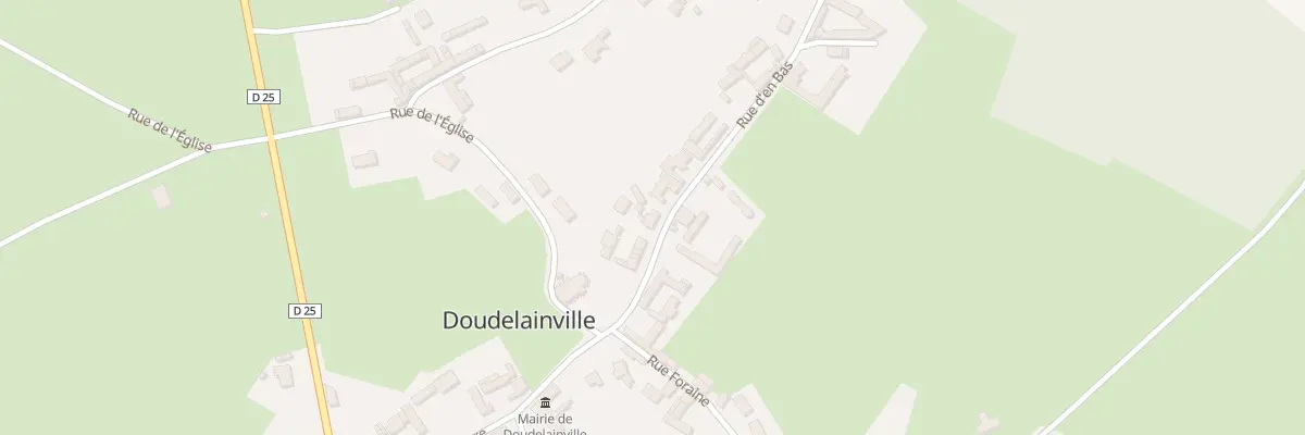Plan du 5 Rue d’En Bas à Doudelainville