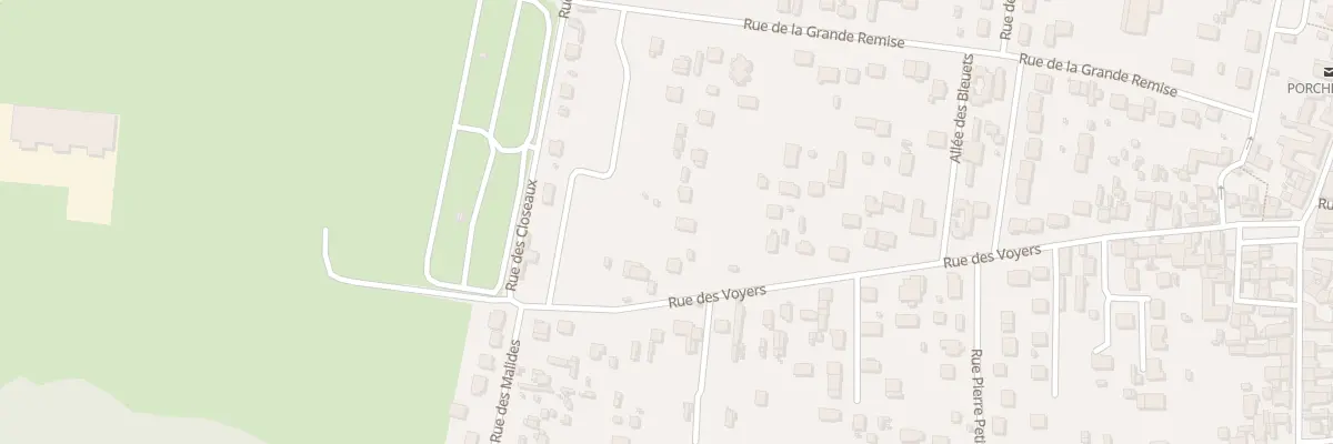 Plan du 58T Rue des Voyers à Porcheville